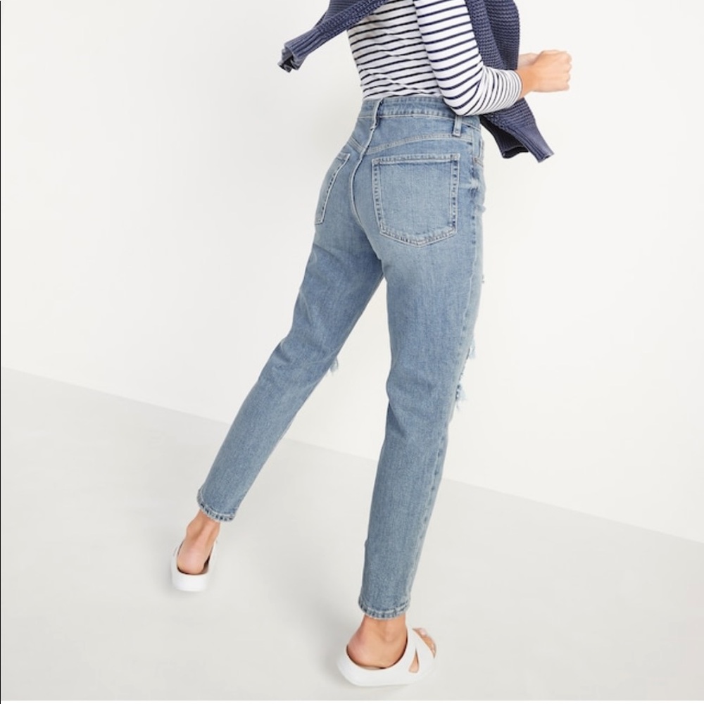 High waisted OG straight jeans